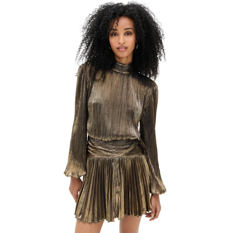 Retrofête Freja Dress Antique Gold XXS