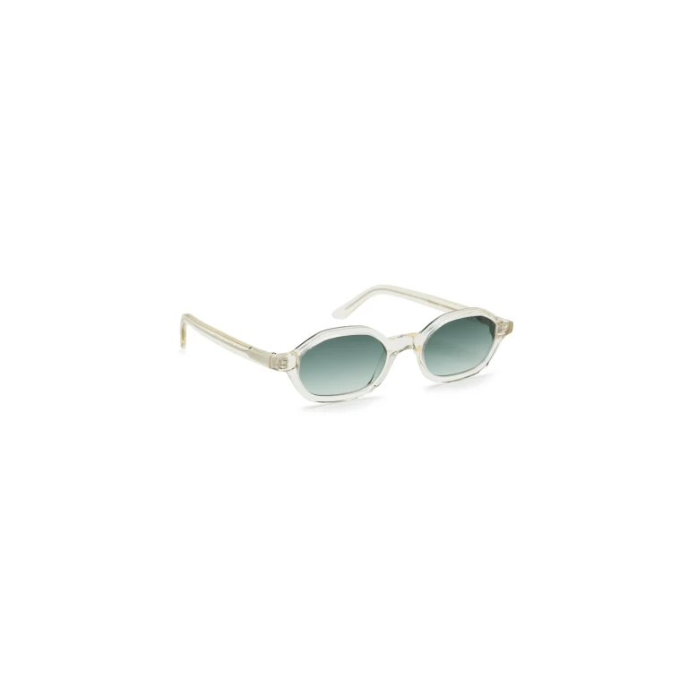 Illesteva Munich Sunglasses Champagne w/ Olive Lenses One Size