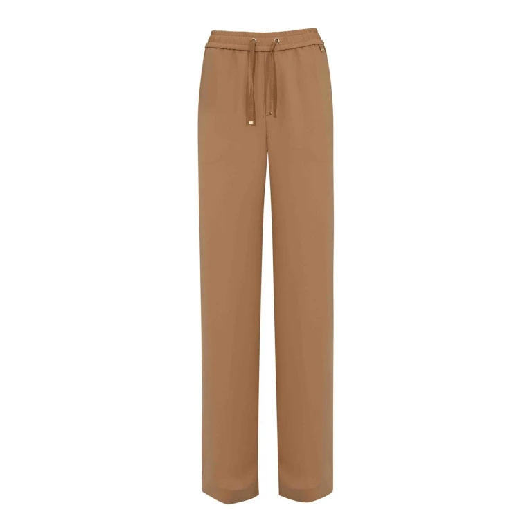 Herno Dames Casual Broek - Camel