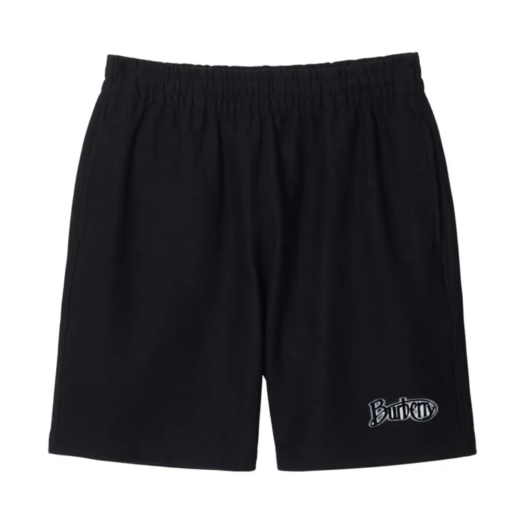 Burberry Mens Logo Cotton Shorts