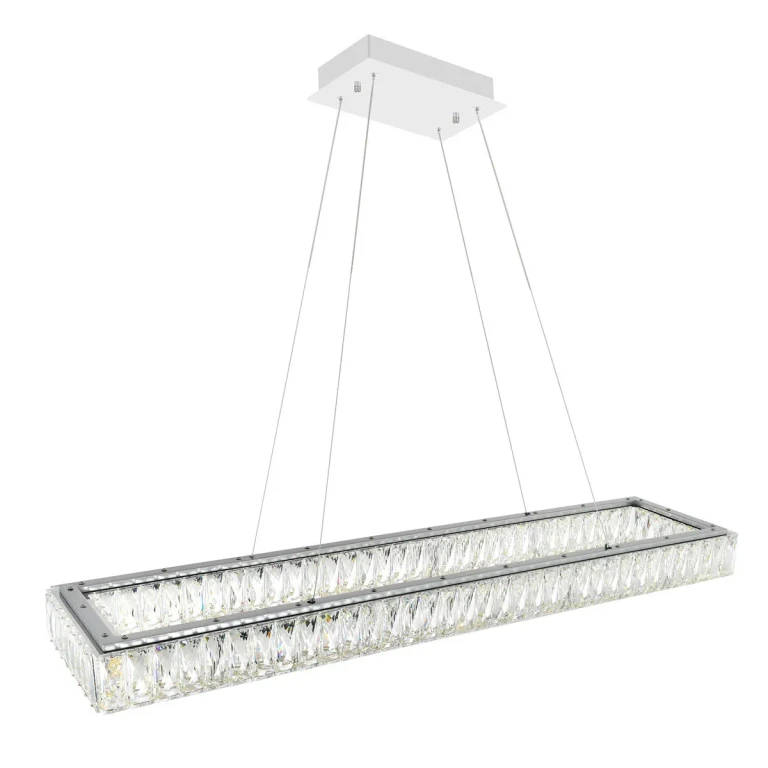 Chrome LED Chandelier from the Felicity Collection