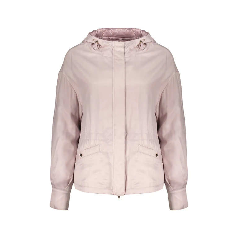 Herno Lightweight Pink Jacket With Hood