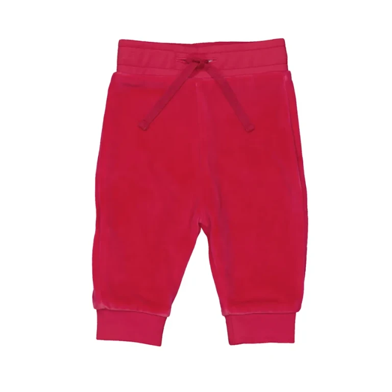 Marie Chantal Infant Angel Wing Velour Joggers