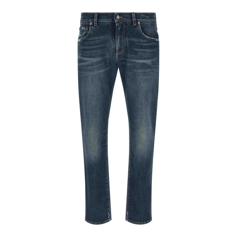 Dolce & Gabbana Logo-patch Jeans