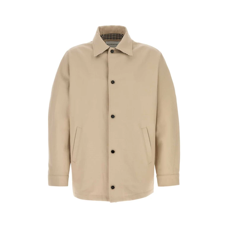 Givenchy Beige Canvas Jacket Giubbini - Men