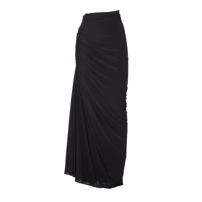 Alaïa Maxi-jurk van gedrapeerde jersey