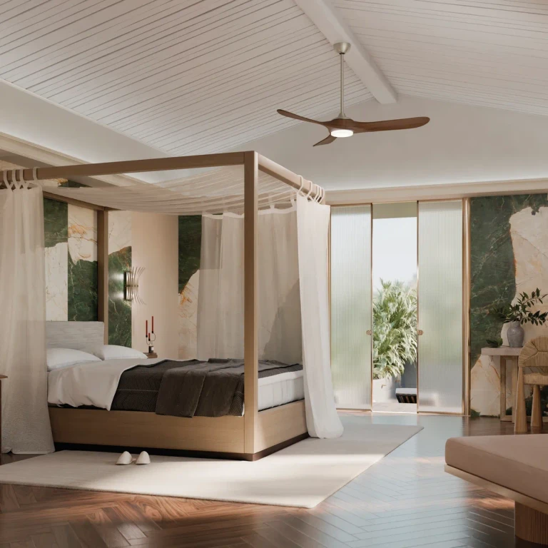 Painted Brushed Nickel 60" Ceiling Fan from the Mylo Collection