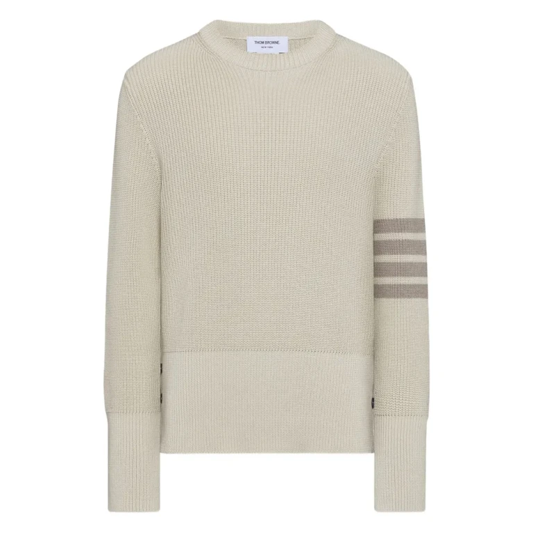THOM BROWNE 4-Bar Sweater Male 1