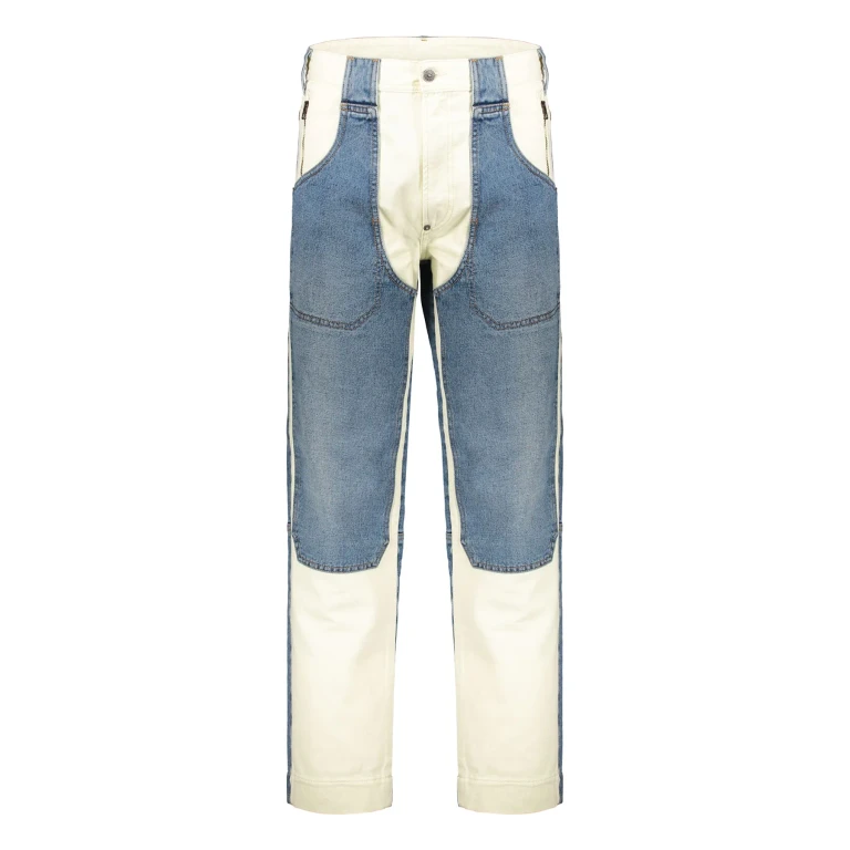 Diesel Blue Jeans Pants With Light Details