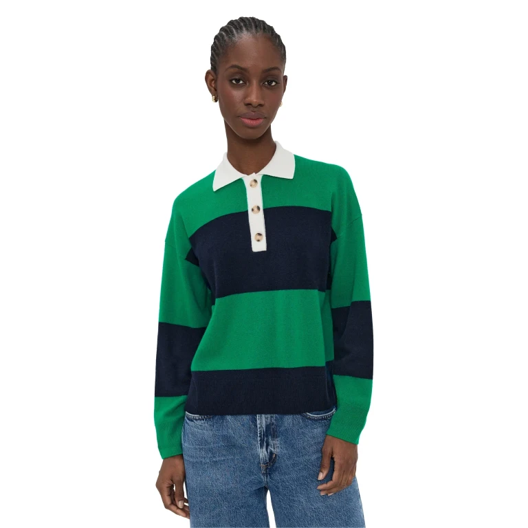 XIRENA Braxton Sweater Navy Stripe XS