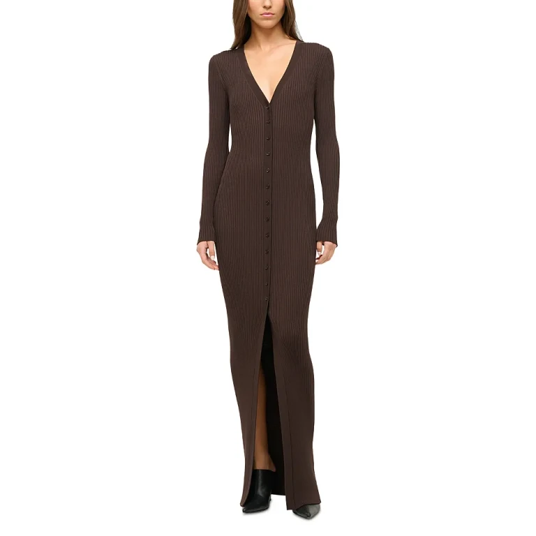 Staud Shoko Maxi Sweater Dress