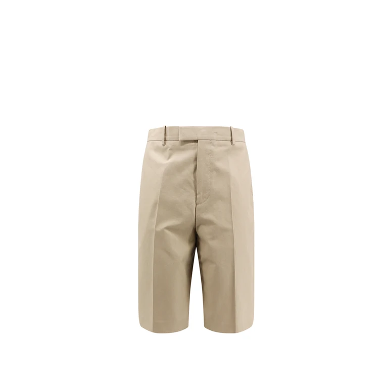 Ferragamo Shorts Beige Cotone - Men