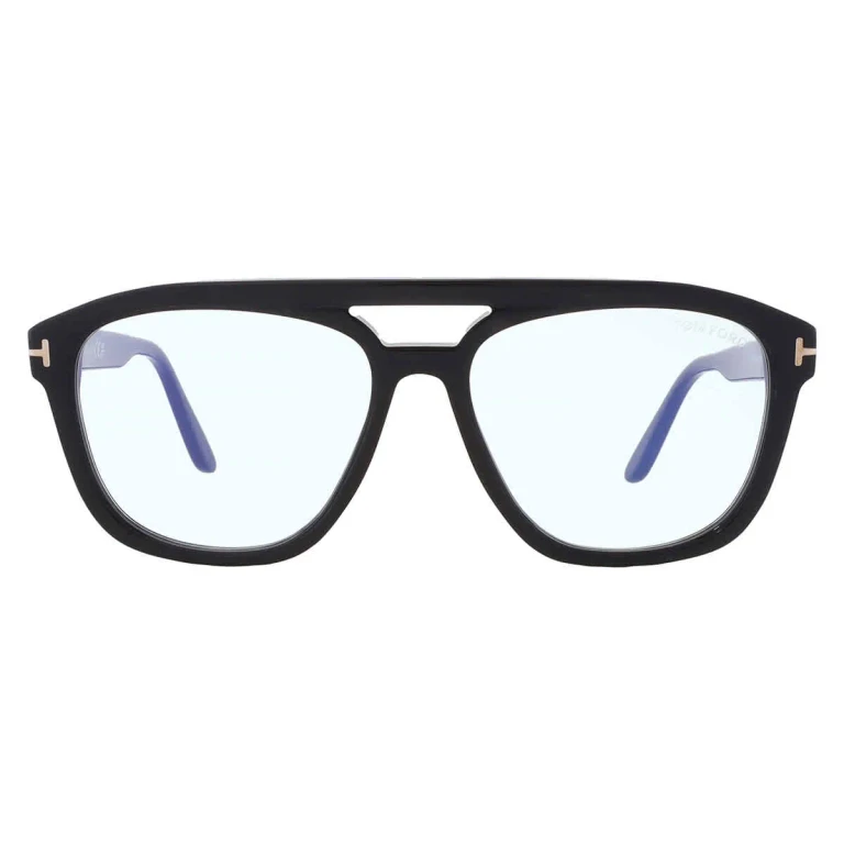 Tom Ford Blue Light Block Navigator Mens Eyeglasses FT6024-B 001 56