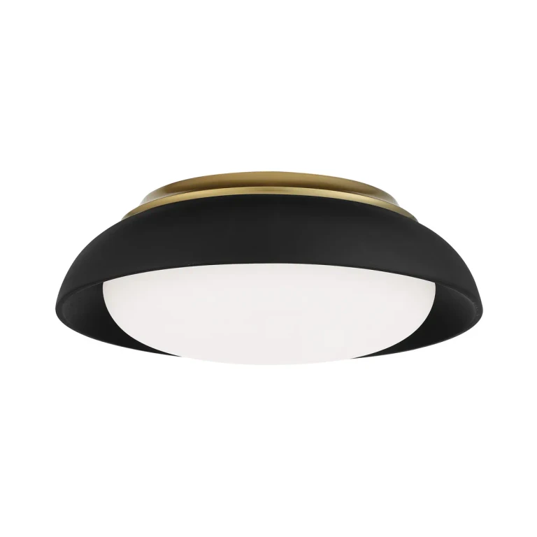 Coal Honey Gold Highlight LED Flush Mount