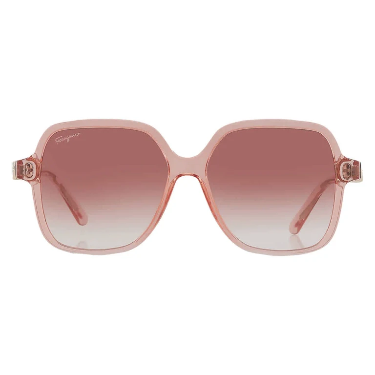 Salvatore Ferragamo Coral Square Ladies Sunglasses SF1083S 840 57