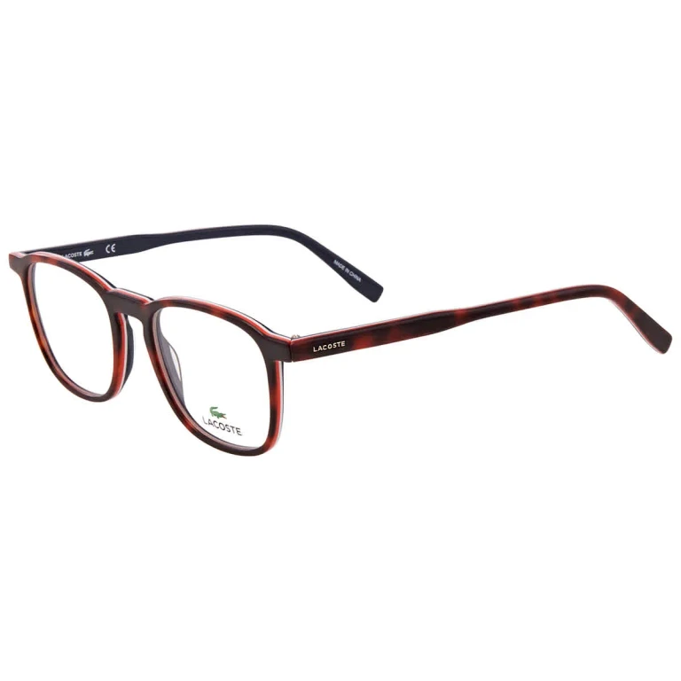 Lacoste Clear Demo Rectangular Unisex Eyeglasses L2845 214 50