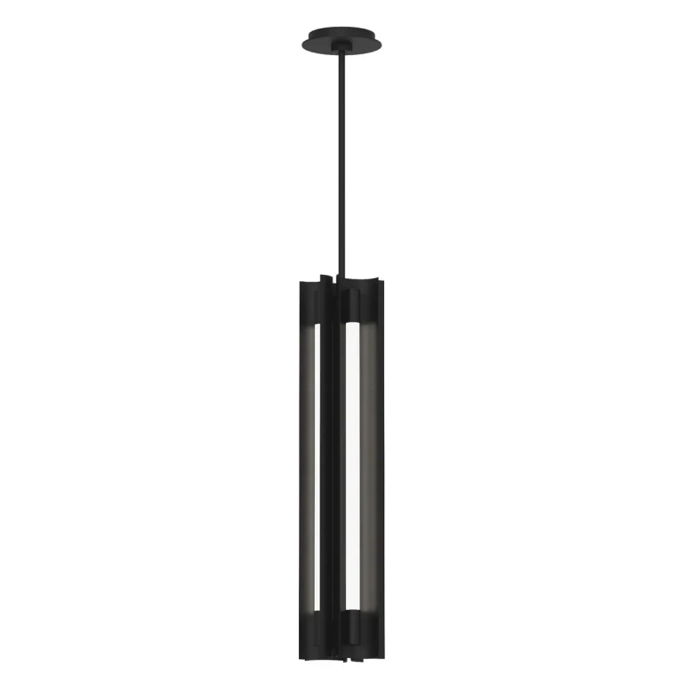 Visual Comfort Studio Carson 4-Light Pendant Light in Midnight Black by Kelly Wearstler