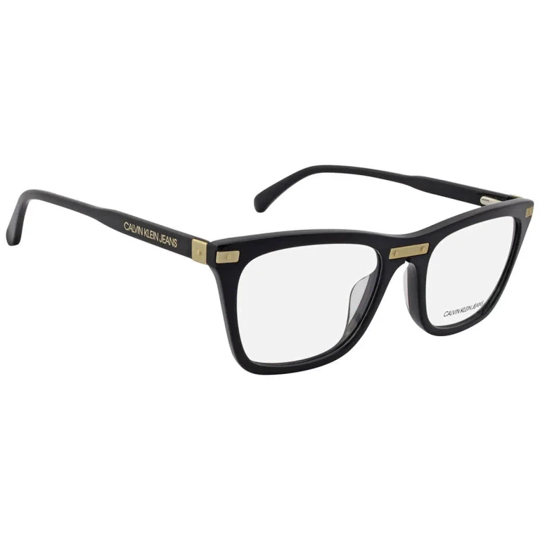 Calvin Klein Demo Square Ladies Eyeglasses CKJ20515 001 52