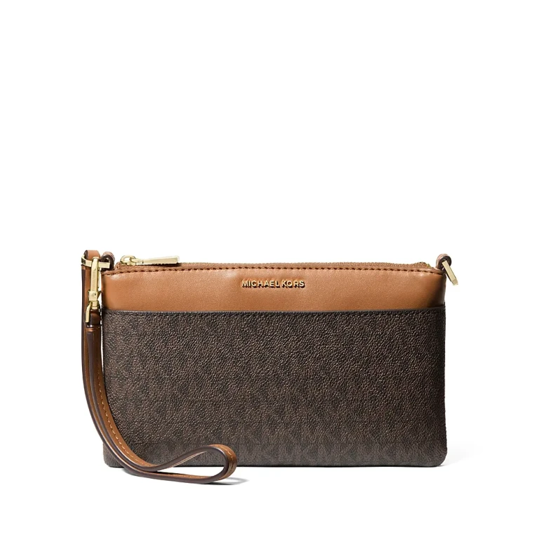 Michael Kors Jet Set Medium Top Zip Convertible Wristlet