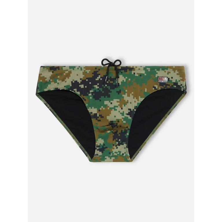 MC2 Saint Barth Cayo Pixel Camouflage Swim Briefs