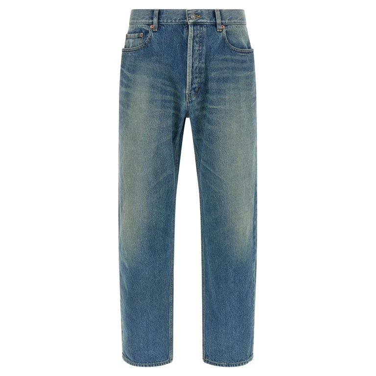 Saint Laurent Mick jeans Blue Cotton - Men