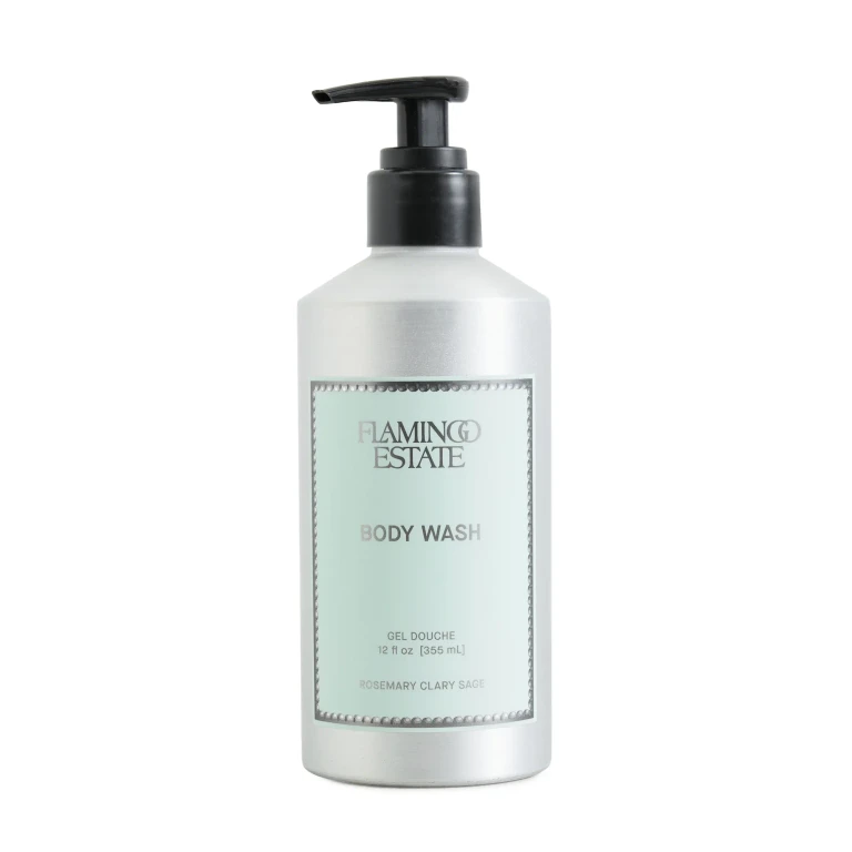 Flamingo Estate Rosemary & Clary Sage Body Wash Green One Size