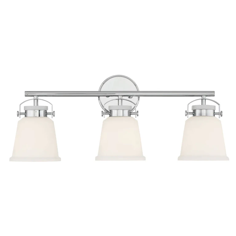 Kaden 3-Light Bathroom Vanity Light in Polished Chrome