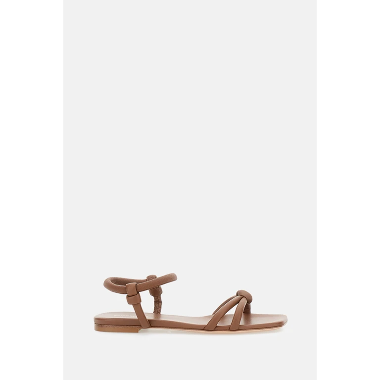 Gianvito Rossi Sandals Brown Nappa - Women