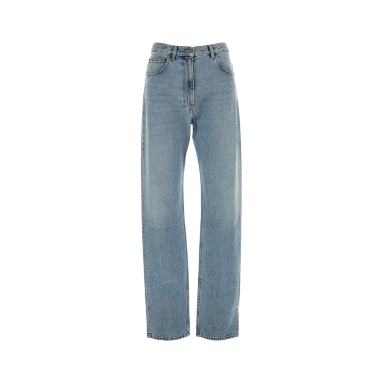 Valentino Garavani Denim Jeans Denimblulavchiaro Exterior: Cotton - Women