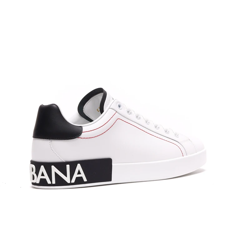 Dolce & Gabbana Sneakers White Leather - Men