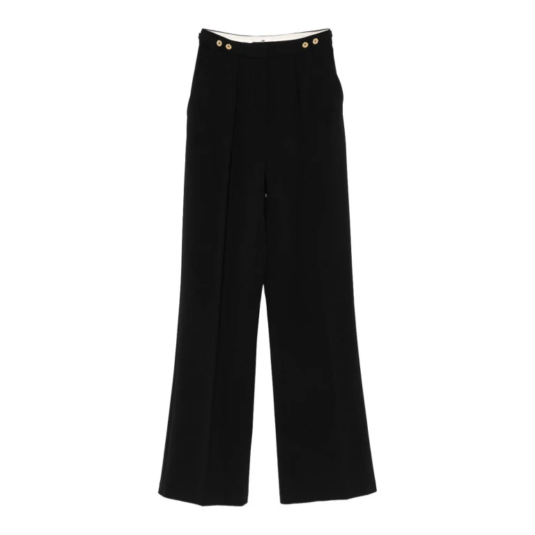 Elisabetta Franchi Pantalons Décontractés - Noir