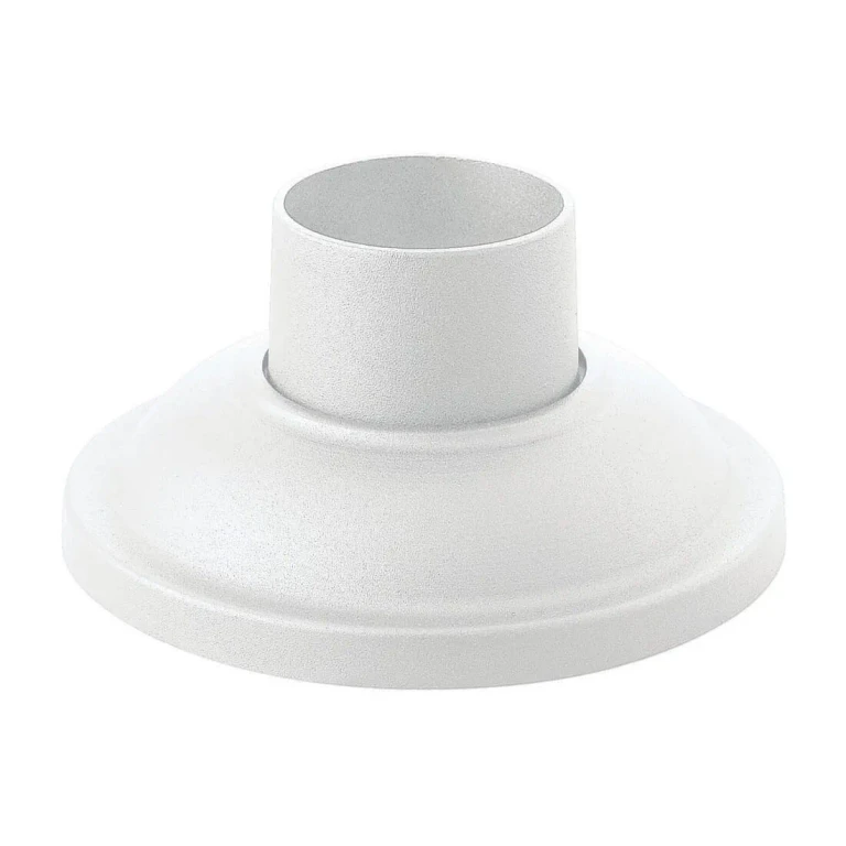 Classic White Pier Mount Base from the Pier Mounts Collection