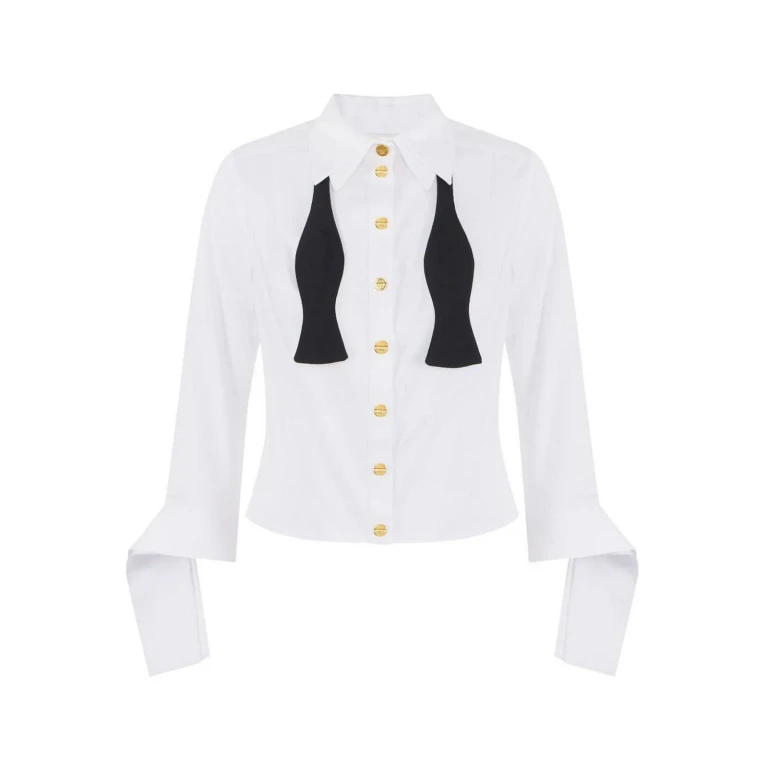 Elisabetta Franchi Chemise - Blanc