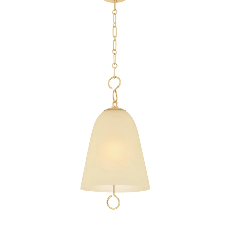 Aged Brass Pendant from the Christine Collection