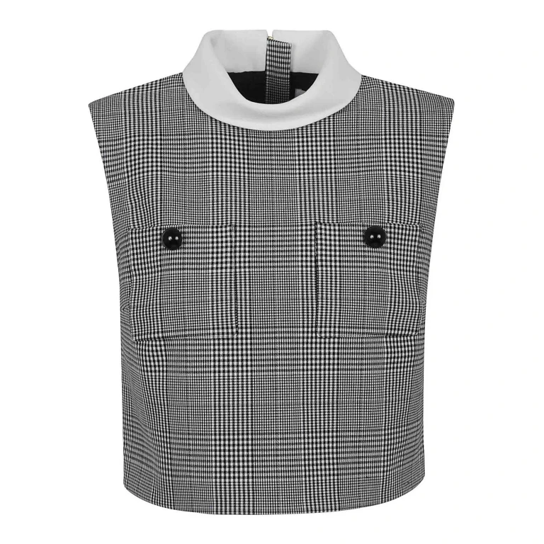 Haut Self-Portrait Blanc