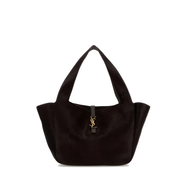 Chocolate Calf Hair Le 5 Ã 7 Bea Shopping Bag Mokamoka Borse A Mano - Women