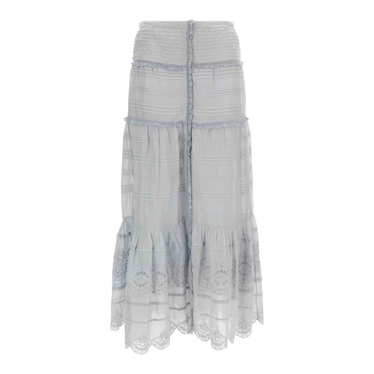 Isabel Marant Etoile Jupe Longue - Bleu Clair