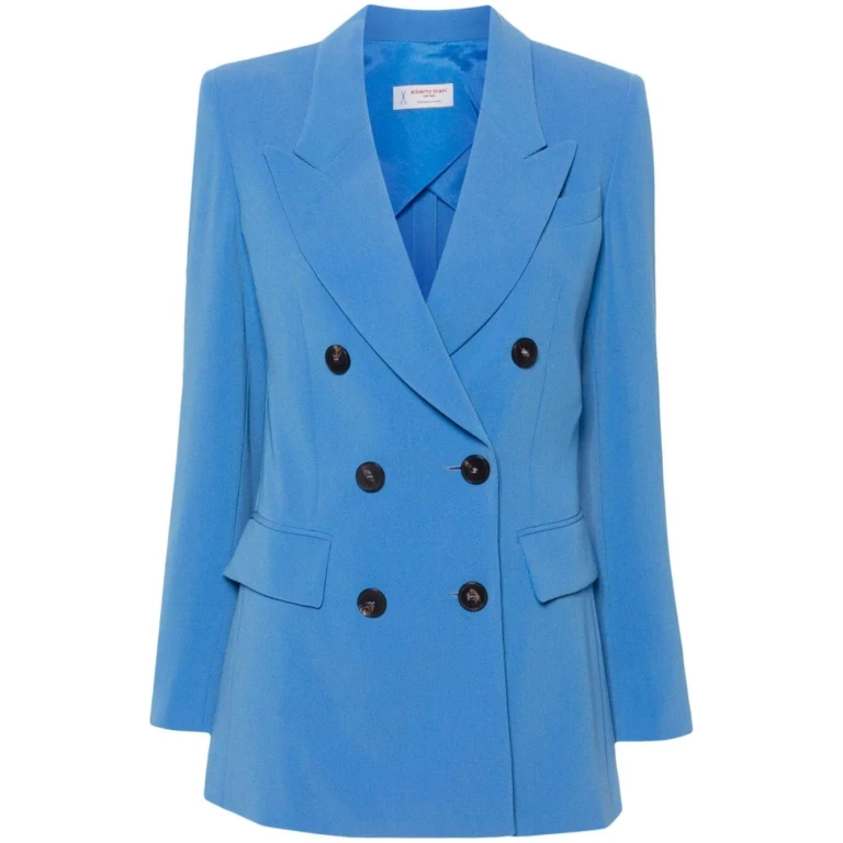 Alberto Biani Double-breasted Cady Jacket