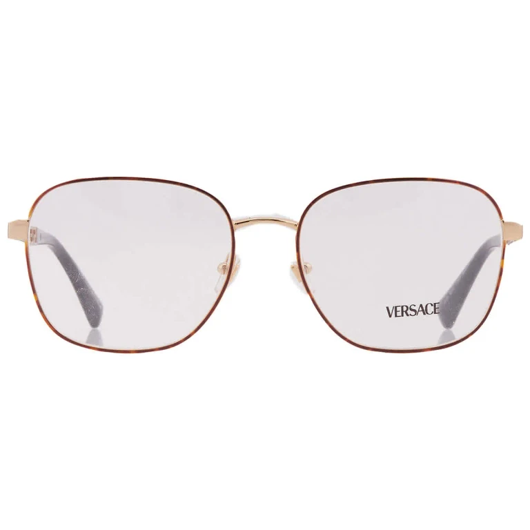 Versace Demo Square Mens Eyeglasses VE1290 1499 56