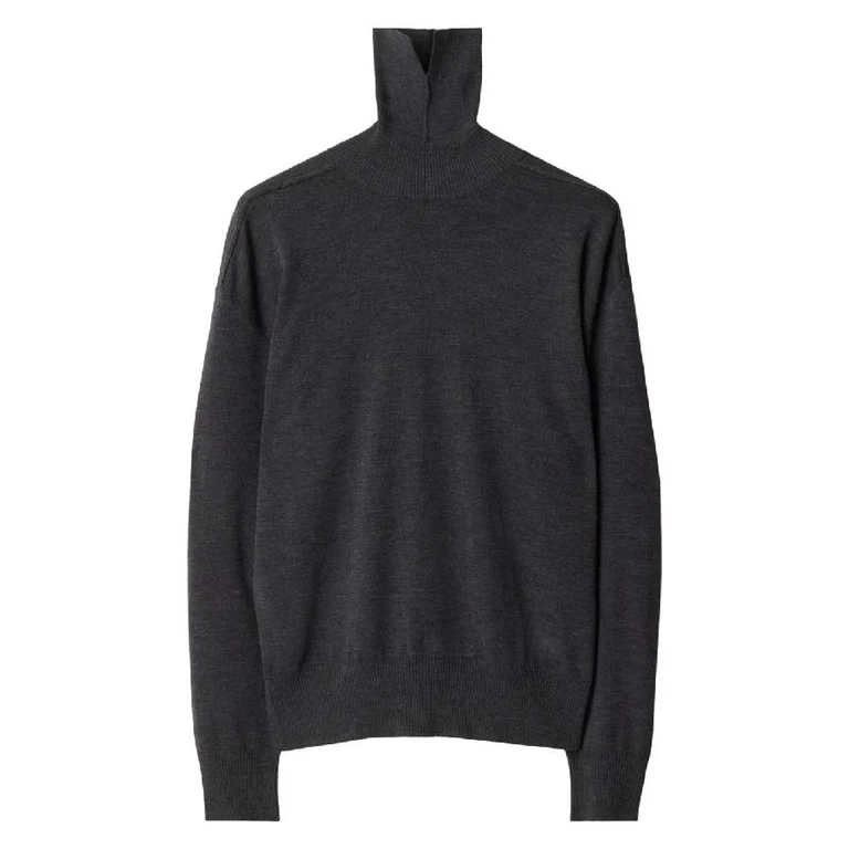 Burberry Casual Roll Neck Wool Jumper