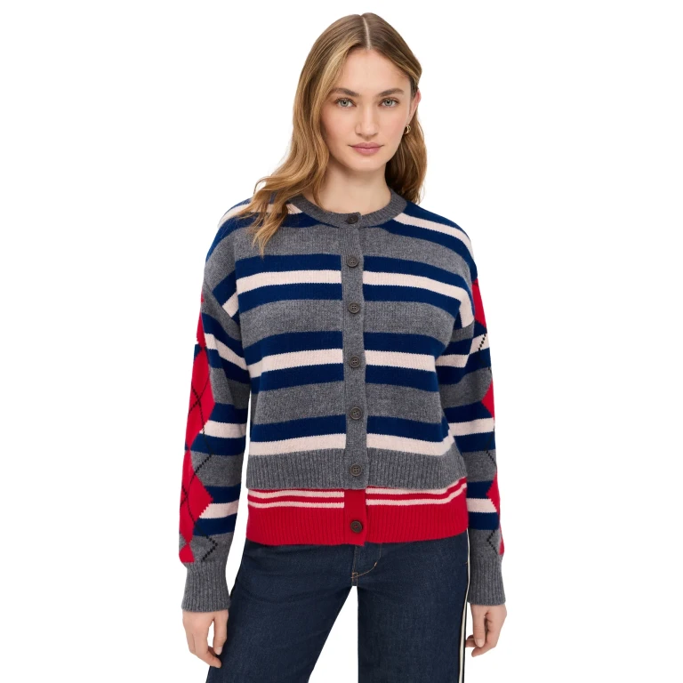 Damson Madder Didi Cardigan Multi 10