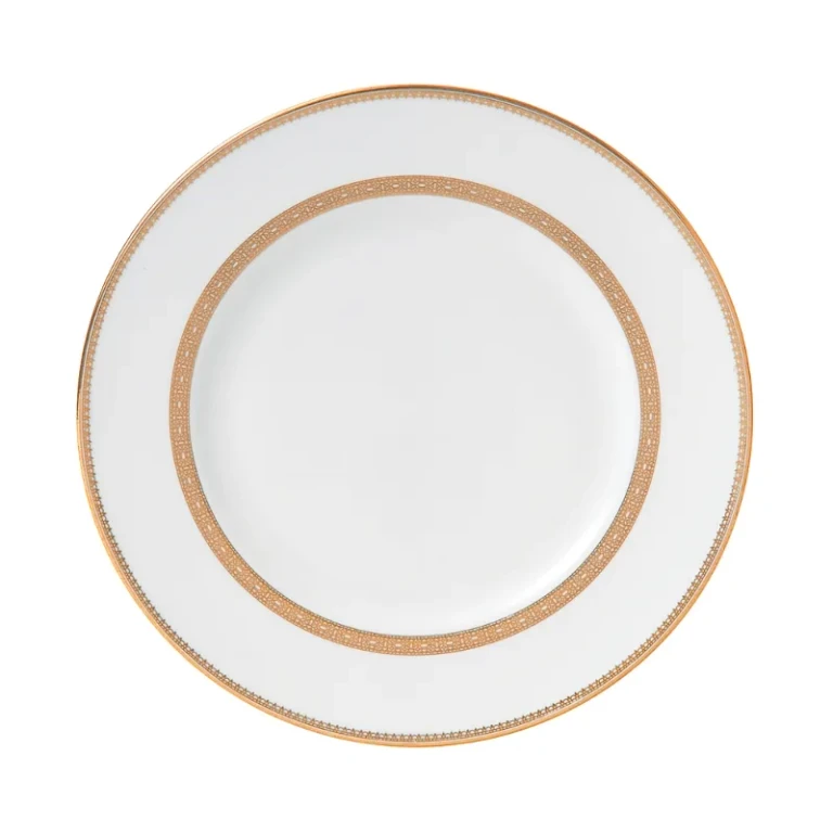 Vera Wang Wedgwood Vera Lace Gold Dinner Plate