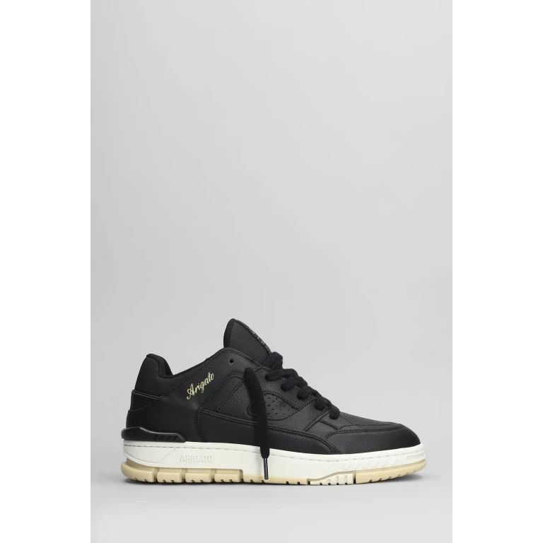 Axel Arigato Area Lo Sneaker Sneakers In Black Leather