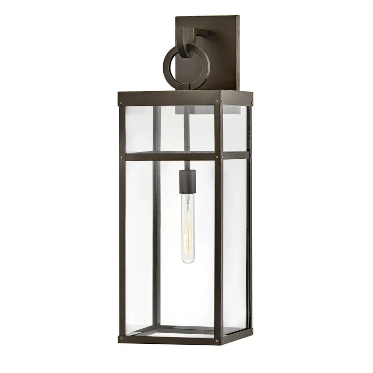 Oil Rubbed Bronze LED Outdoor Wall Mount from the Porter Collection