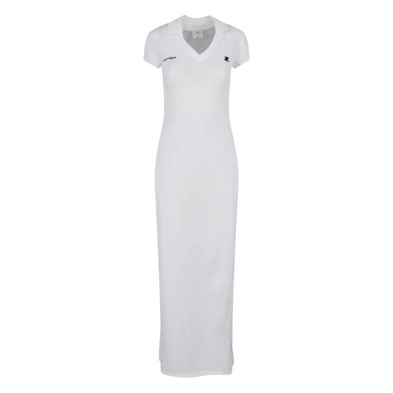 Courrèges Dresses White Polyester - Women