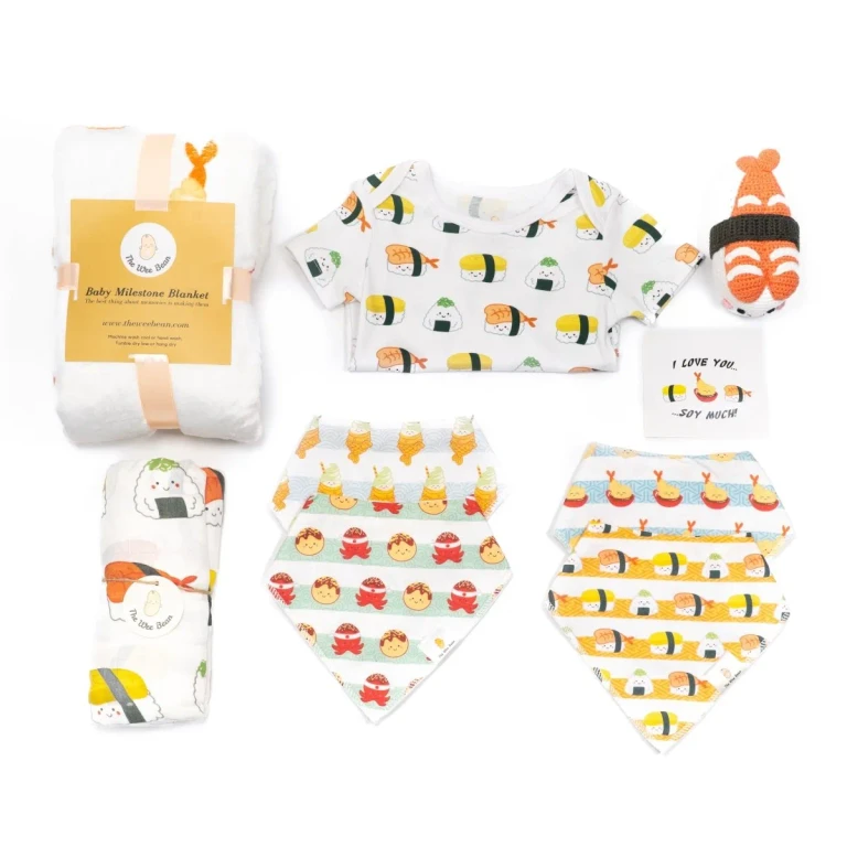 Big Welcome Home Baby Gift Set - Sushi Collection - 0-3M
