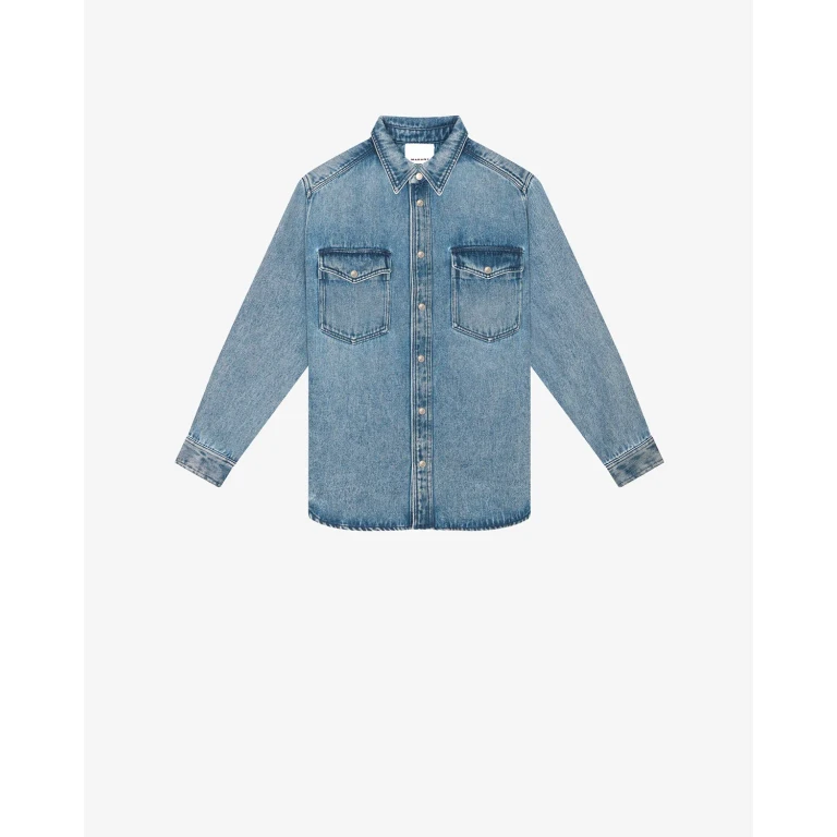 Chemise Tailly - Homme - Bleu Clair - Taille XS - Isabel Marant