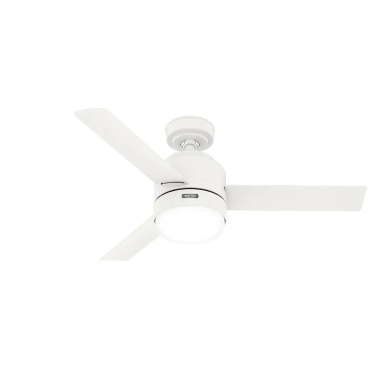 Matte White 44"Ceiling Fan from the Gilmour Collection