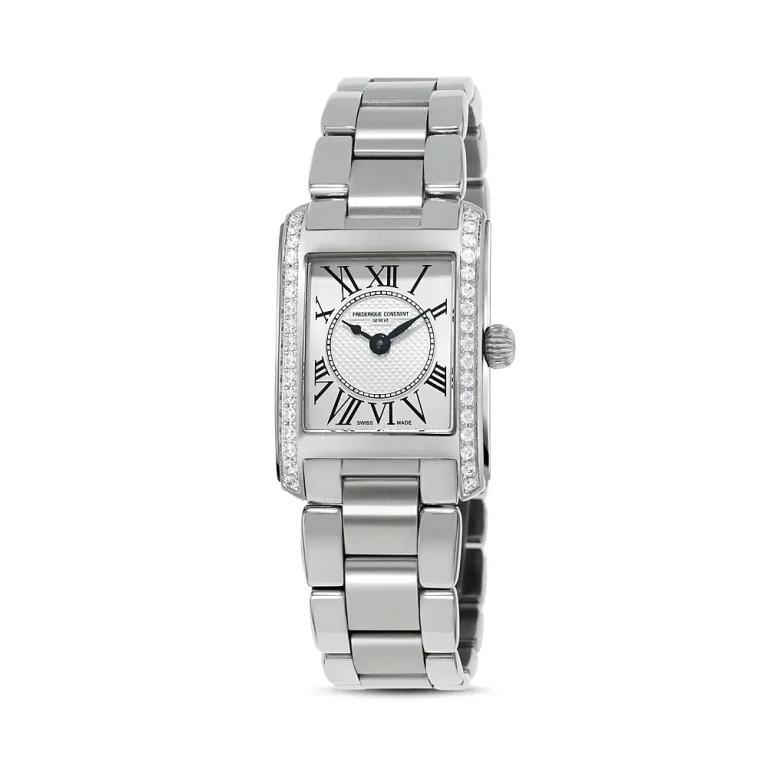Frederique Constant Classics Carree Diamond Watch, 23mm x 21mm