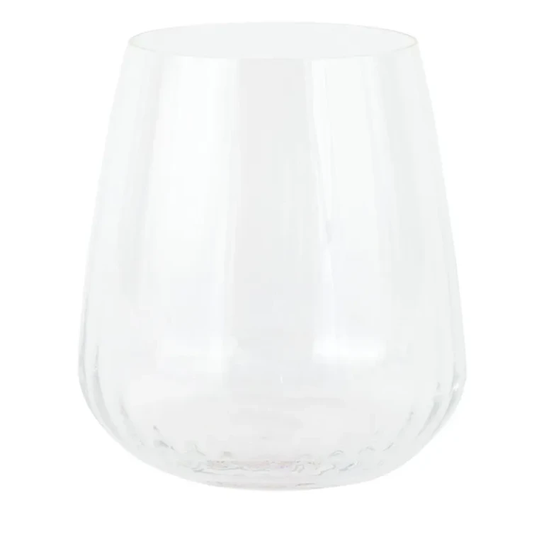 Francesca Amber Double Old Fashioned Glass